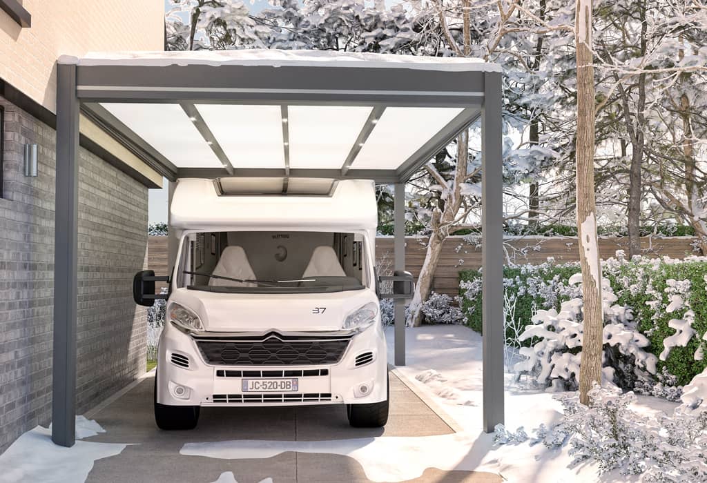 Abri pour camping-car indépendant Carbox Outdoor Design Alsace Abri pour camping-car indépendant Carbox Outdoor Design Alsace